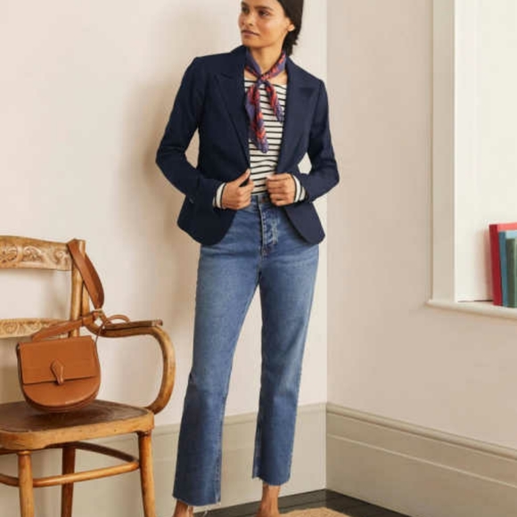 Boden Jackets & Blazers - Boden Navy Classic Women's Blazer